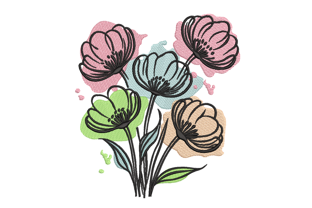 Pastel Floral Bouquet