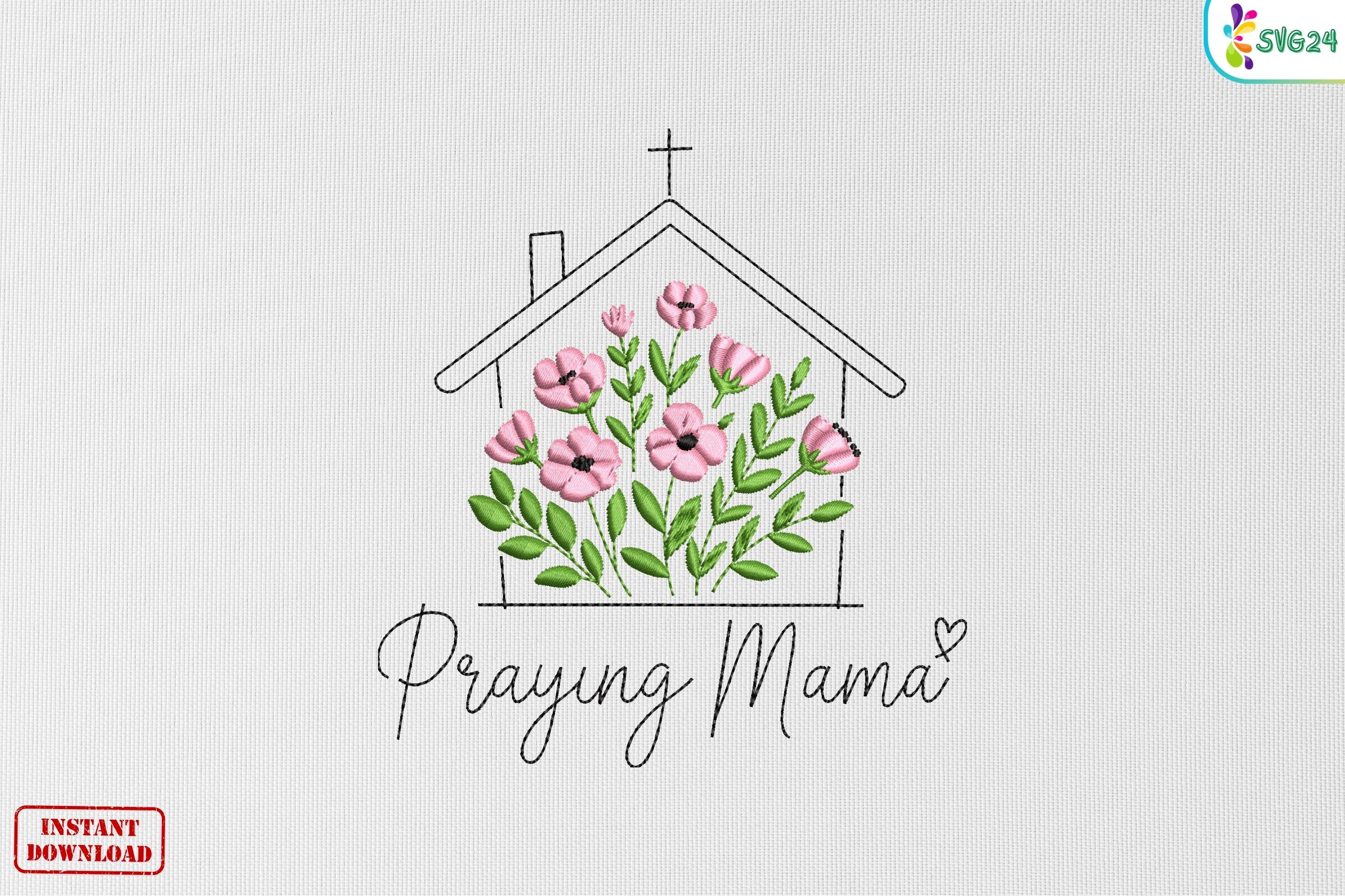 Praying Mama Floral Blessing