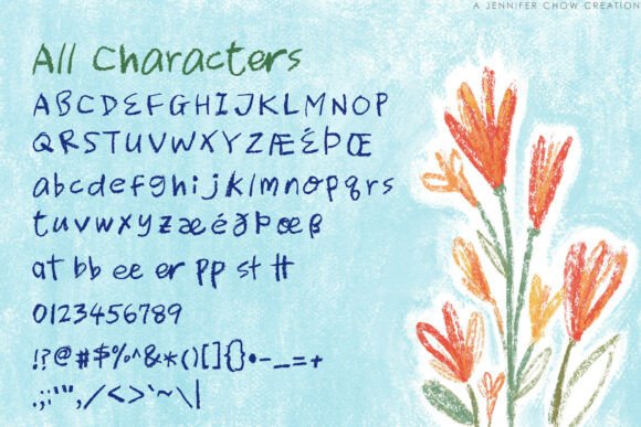 Saturday Scribble Font PNG with transparent background - Preview 1