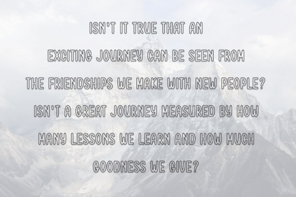 Snow Dreaming Font PNG with transparent background - Preview 5