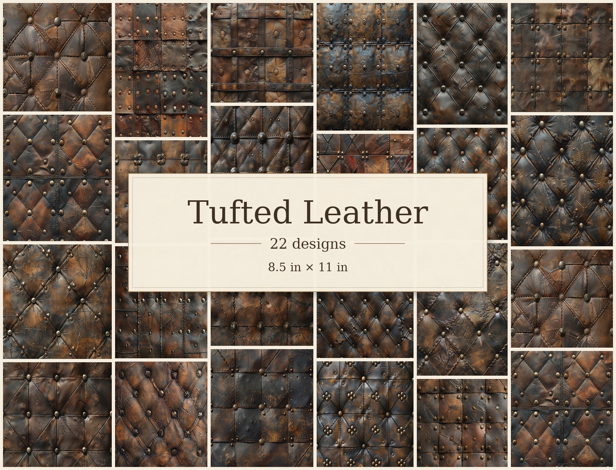 Vintage Brown Leather Texture Graphic by Attractions Artist · Creative ...