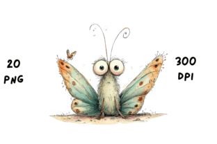 Whimsical Sad Animals Clipart Set Graphic by giraffecreativestudio ...