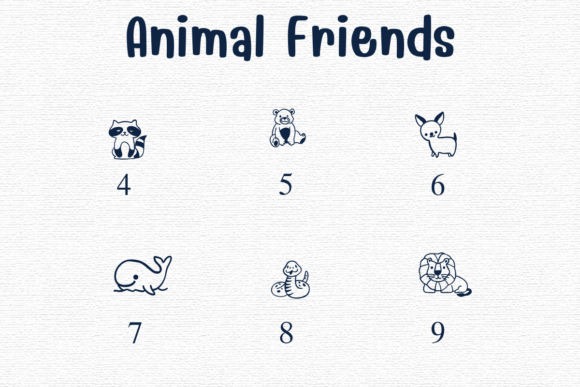 Animal Friends Font - Preview 3