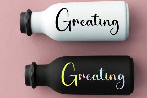 Anytime Healty Font - Preview 1