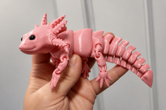 Articulated Gecko Lizard STL – Print-in-Place Flexible 3D Print - Image 19