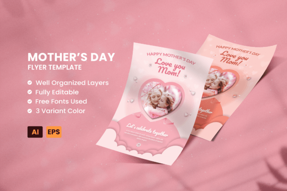 Babyblue Easter Flyer Template