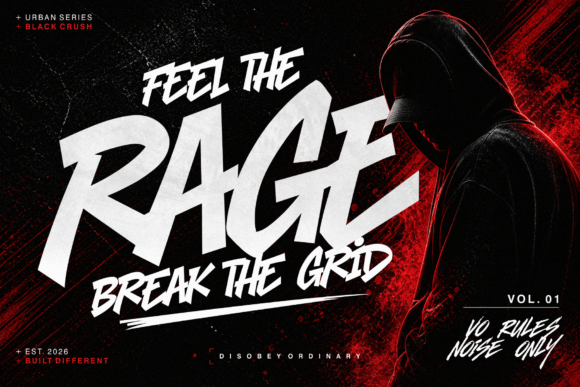 Black Crush Font - Preview 1