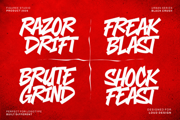 Black Crush Font - Preview 2