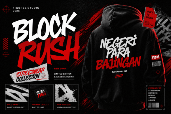 Black Crush Font - Preview 5