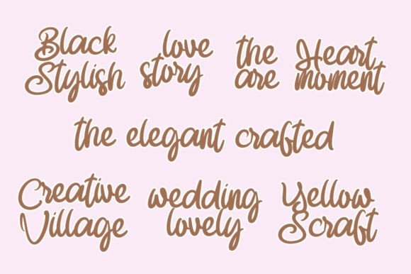 Bophia Stylish Font - Preview 5