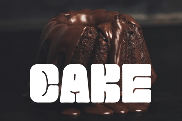 Cake Hony Font - Preview 2