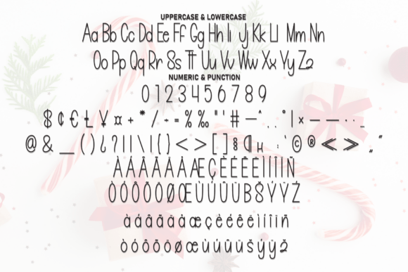 Candy Cane Font - Preview 6