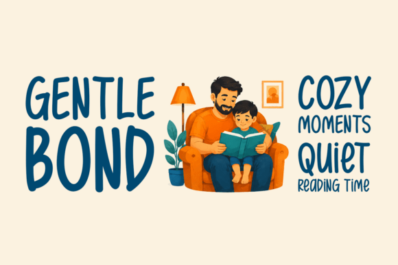 Caring Father Font - Preview 4