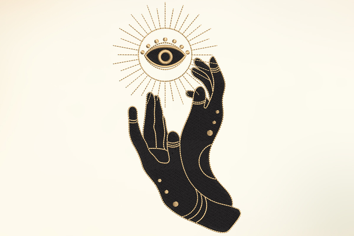Celestial Third Eye Embroidery