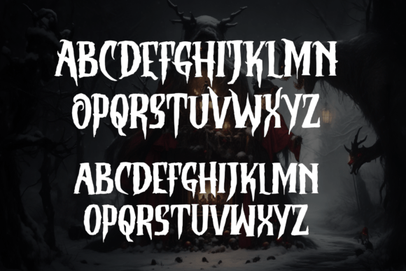 Christmare Font - Preview 1
