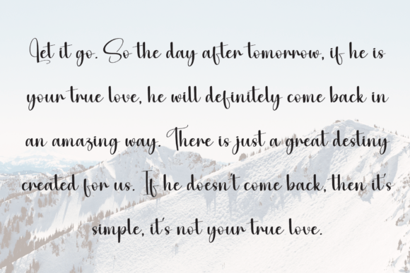 Chunky Calligraphy Font - Preview 5