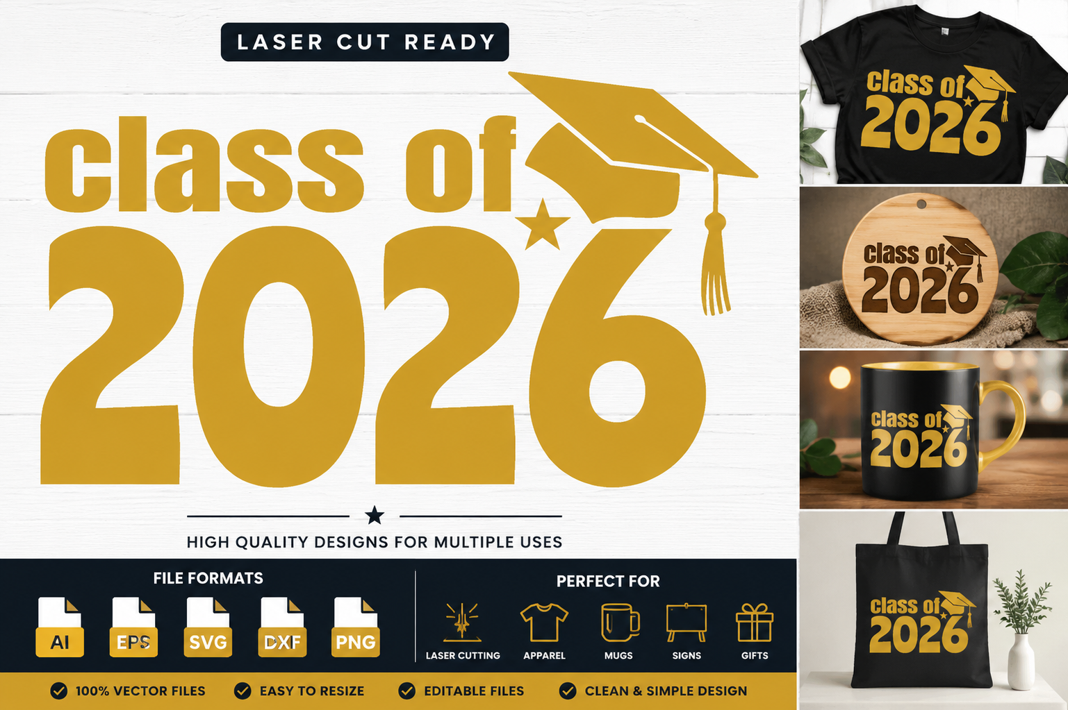 Class of 2026 Graduation Design. Graphic by M.k Graphics Store ...