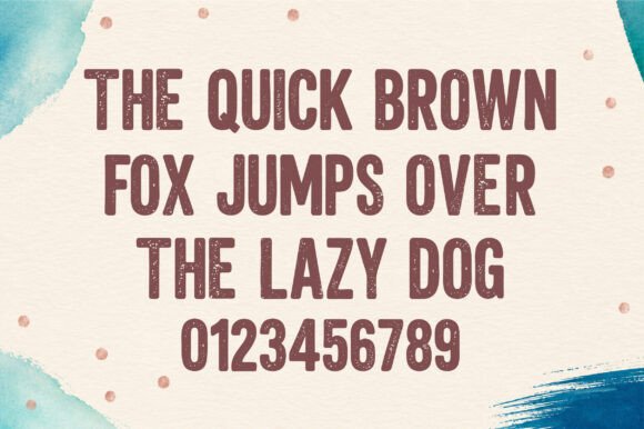 Classic Distress Font - Preview 1