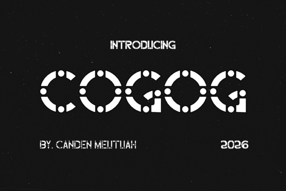 Cogog Font - Preview 3
