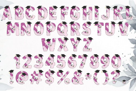 Congratulations Colorful Alphabets Font - Preview 1