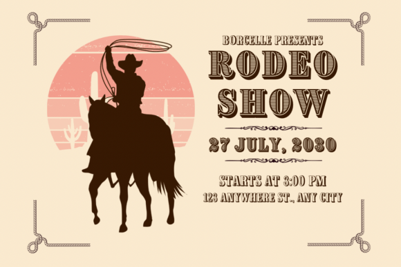 Cowboy Lasso Font - Preview 2