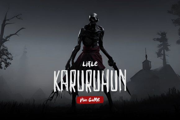 Creepy Narrows Font PNG with transparent background - Preview 5