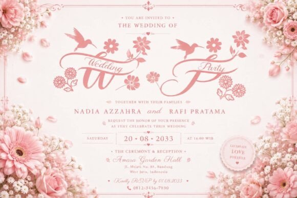 Damira Flower Monogram Font - Preview 1