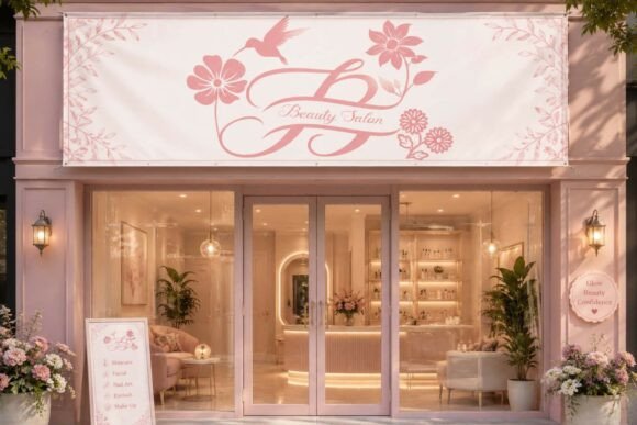 Damira Flower Monogram Font - Preview 3