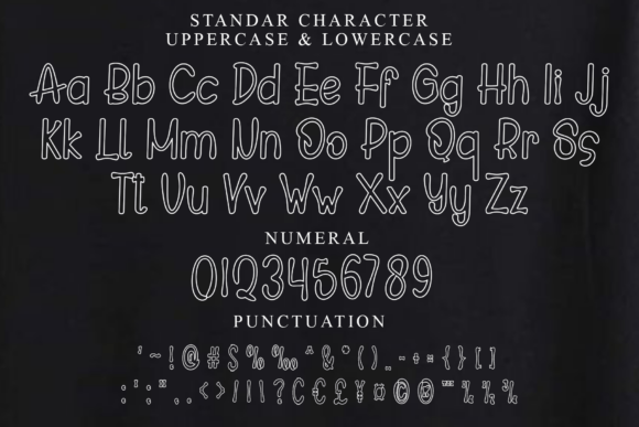 Dream Doodle Font - Preview 2