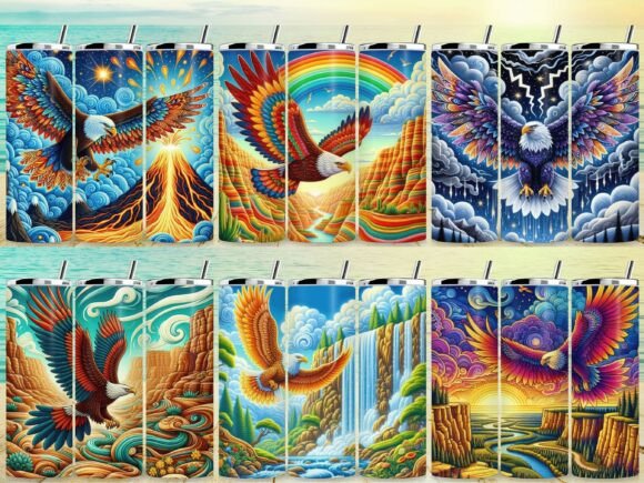 Eagle Tumbler Wrap Bundle