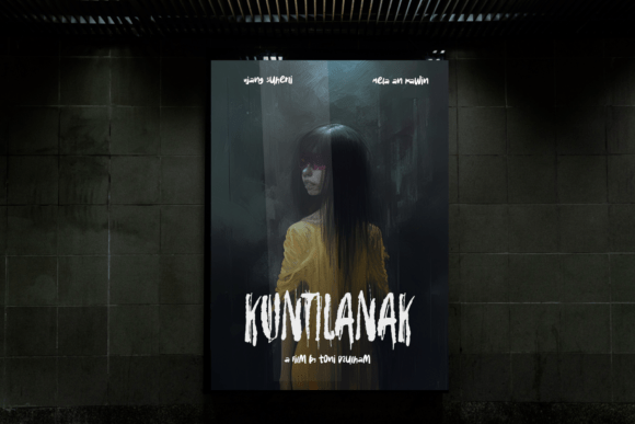 Ephemeral Nightmares Font PNG with transparent background - Preview 5