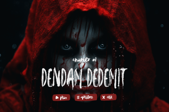 Ephemeral Nightmares Font PNG with transparent background - Preview 6
