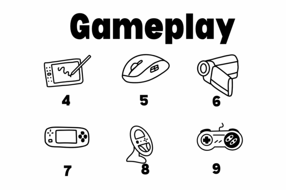 Gameplay Font - Preview 3