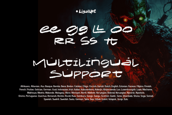 Goblin Zombies Font - Preview 2