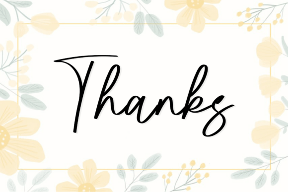 Gratitude Font - Preview 5