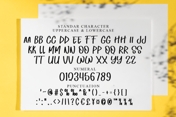 Handmade Variation Font - Preview 2