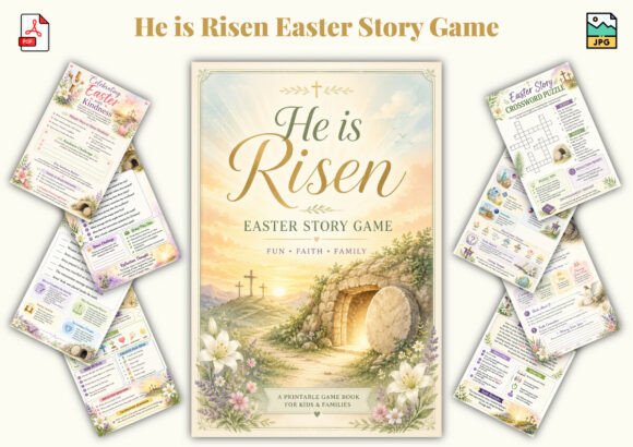 He is Risen Easter Story Game