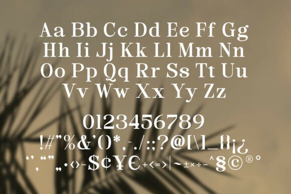 Higher Regular Font PNG with transparent background - Preview 6