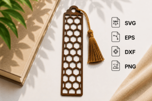 Honey Bee Bookmarks SVG Laser Cut File · Creative Fabrica