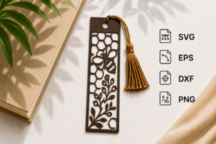 Honey Bee Bookmarks SVG Laser Cut File · Creative Fabrica