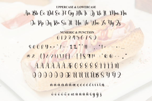 Hotdog Font - Preview 6