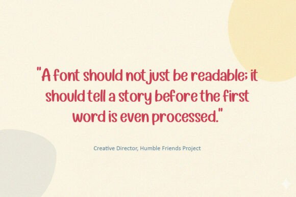 Humble Friends Font - Preview 3