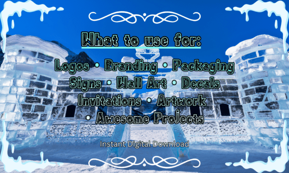 Ice Sculpture Font - Preview 4