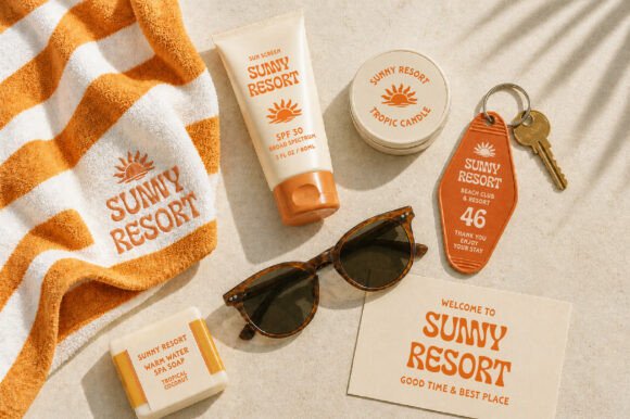 Laguna Tropic Font PNG with transparent background - Preview 1