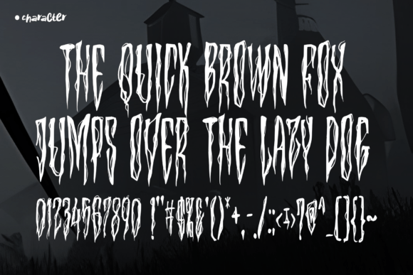 Lamvier Font PNG with transparent background - Preview 1