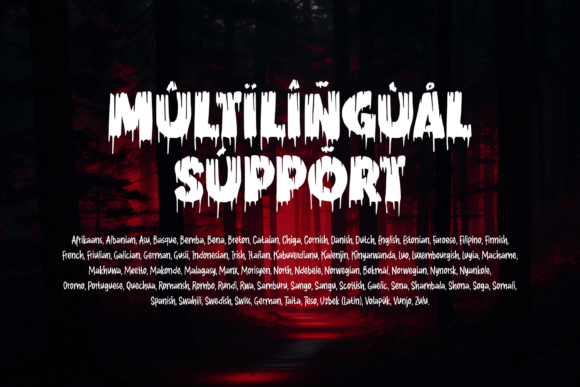 Majestic Hemotype Font PNG with transparent background - Preview 3