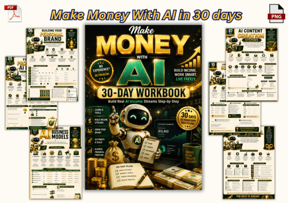Make Money with AI: 30-Day Workbook