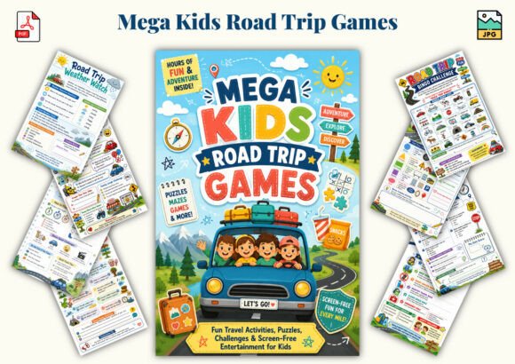 Mega Kids Road Trip Games