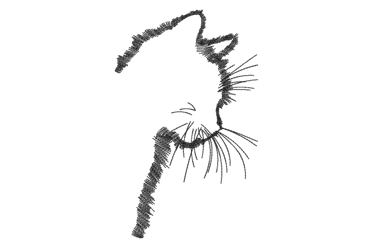 Minimal Cat Outline