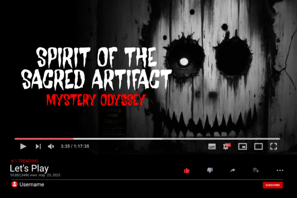 Mystique Darkness Font PNG with transparent background - Preview 6